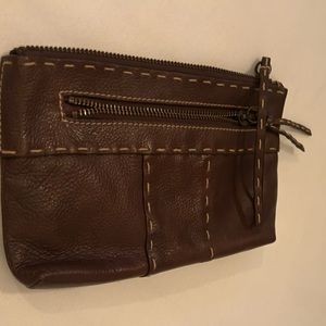 Club Monaco Leather Clutch